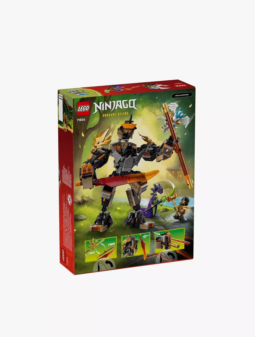 LEGO® Ninjago Cole's Mission Mech & Dragon Zane - 71854