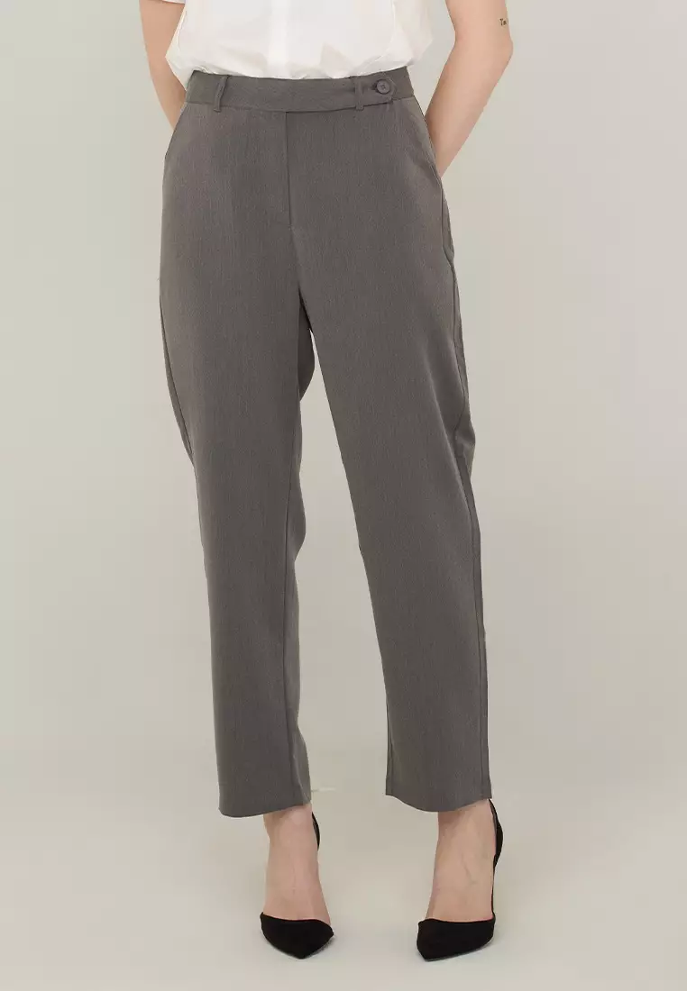 Allona Relaxed-Fit Pants with Pocket Detail