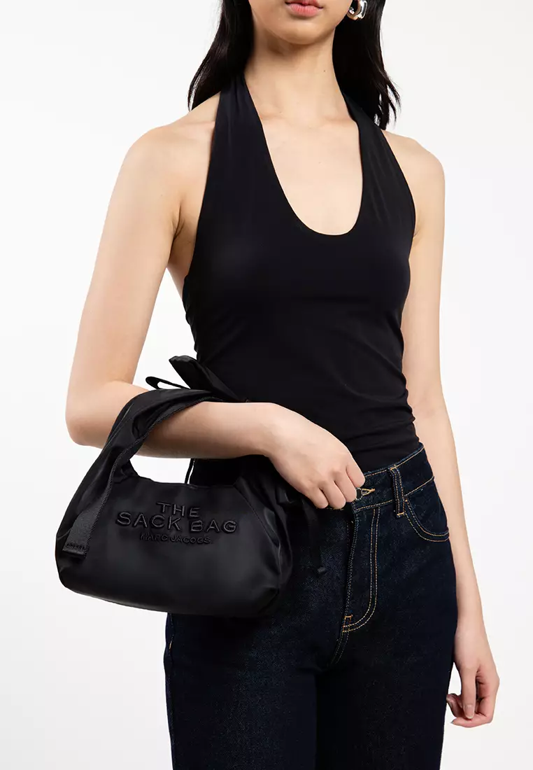 The Bow Nylon Mini Sack Bag