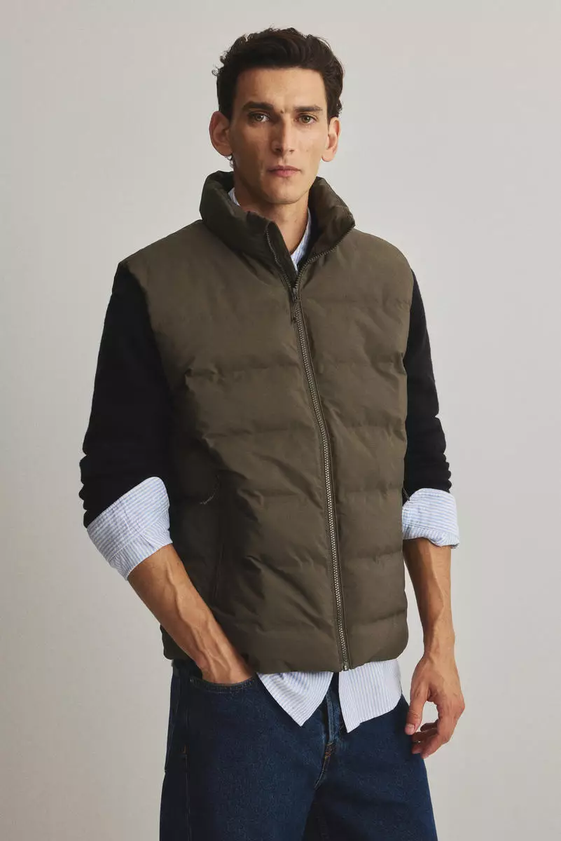 Padded gilet