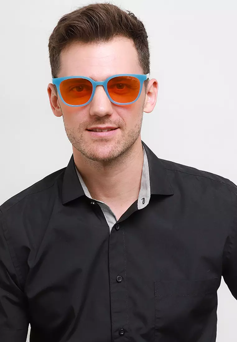 Plastic Frame Vintage Square Sunglasses