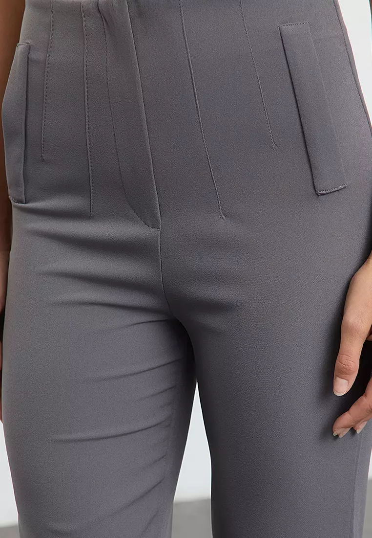 Straight Leg Trousers