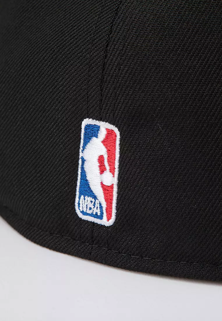 Logo Embroidery Los Angeles Lakers Mens Flat Flexfit Cap