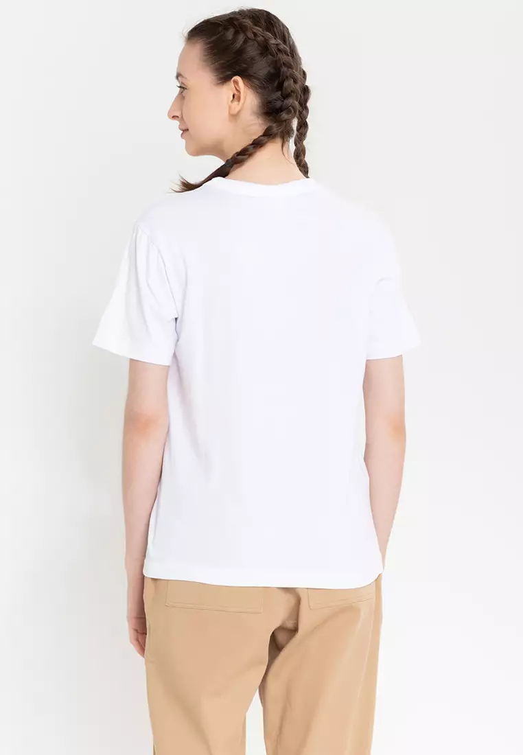Champion plain white t shirt top