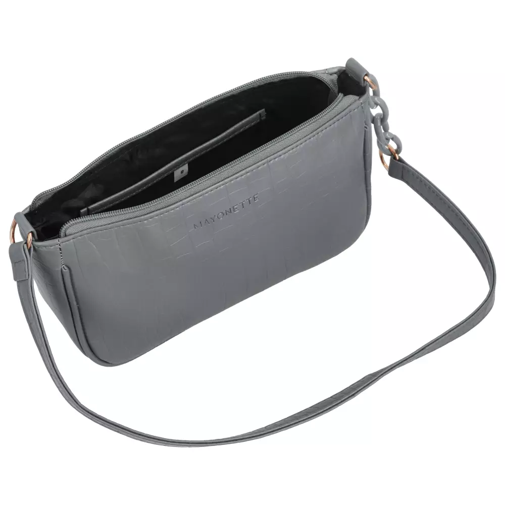 MYNT by Mayonette Vanda Shoulder Bag Vintage Croco Bag Tas Wanita Terbaru 2021 - Grey