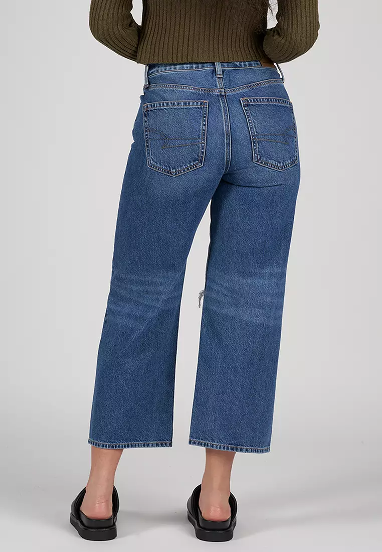 American eagle hot sale crop pants