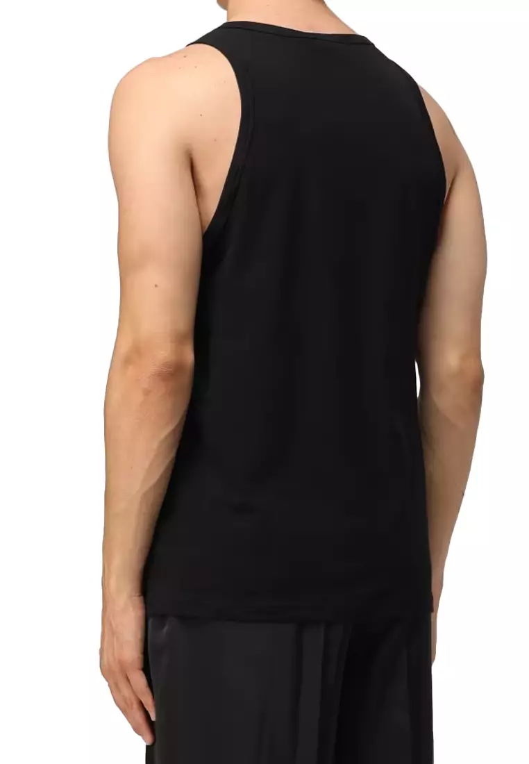 Men's Vest In Black AUU010121A10011