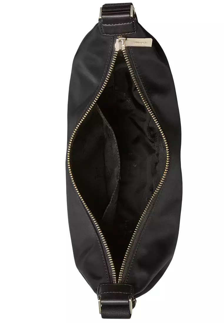 Carter Nylon Medium Sling Bag - Black KL966