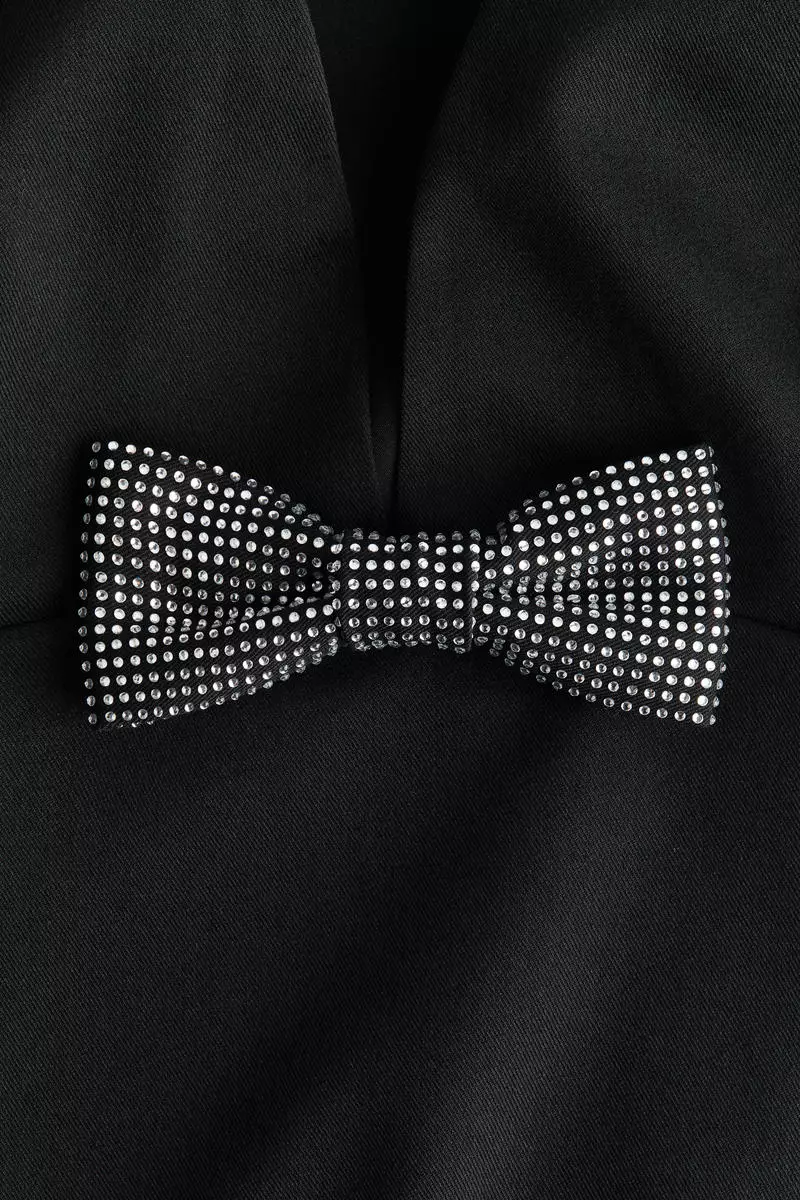 Bow-detail dress