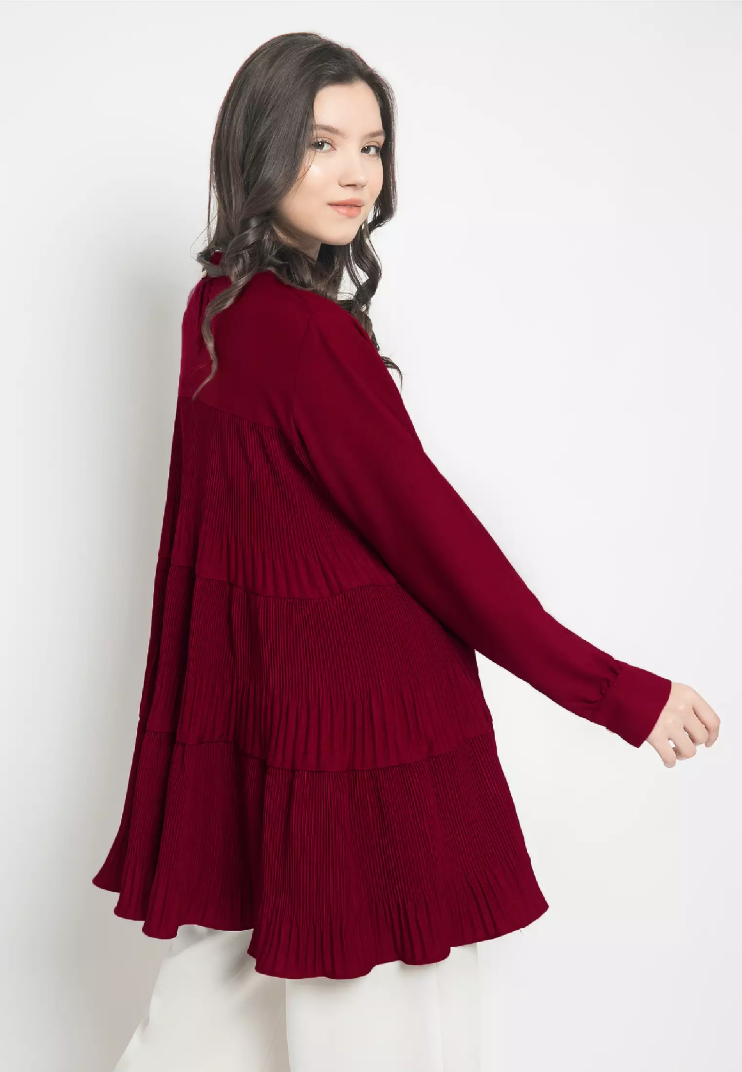 Cassie Blouse - Ruby