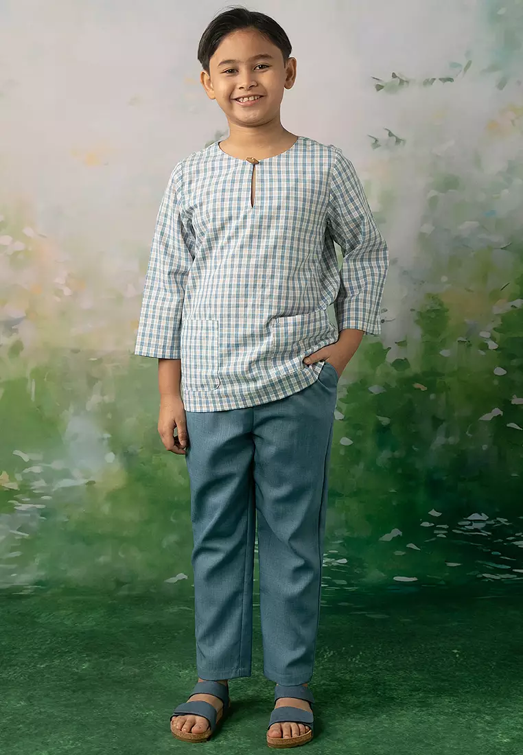 Abadi Baju Melayu Teluk Belanga Set
