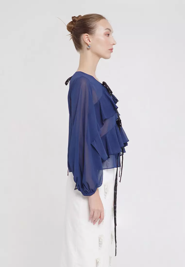 Raf X Martin Baustista Raf Boscono Long Sleeve Top