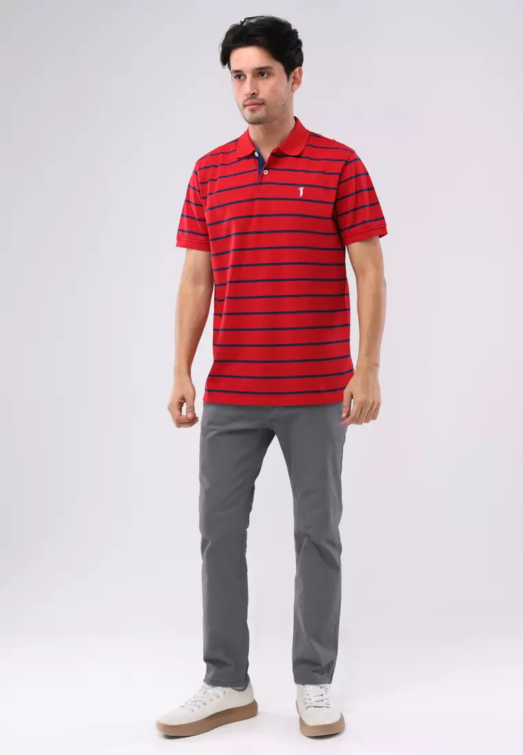 24 Cvc Collared Shirt Pique