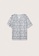 MANGO KIDS white Striped Cotton T-Shirt 24D92KAC656B70GS_2