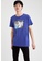DeFacto blue Short Sleeve Round Neck Cotton Printed T-Shirt B1C02AAC3E2FB6GS_1
