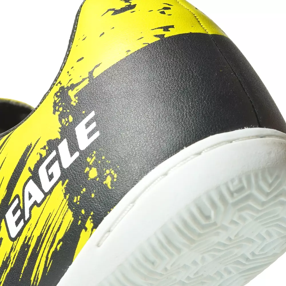 Eagle Sepatu Futsal Veloza - HITAM/KUNING