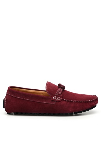 Twenty Eight Shoes red Suede Loafers & Boat Shoes YY7597 95076SH2E6547EGS_1