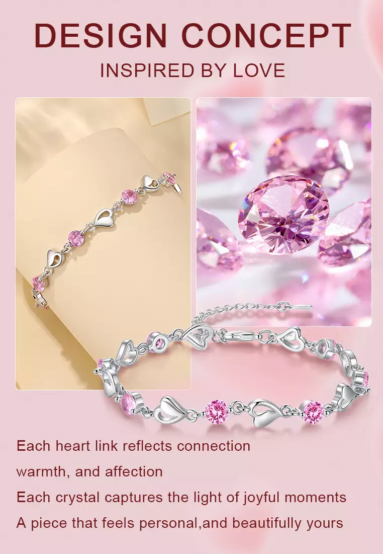 Gelang Wanita Original Titanium Anti Pudar Fashion Bracelets Gelang Cewek