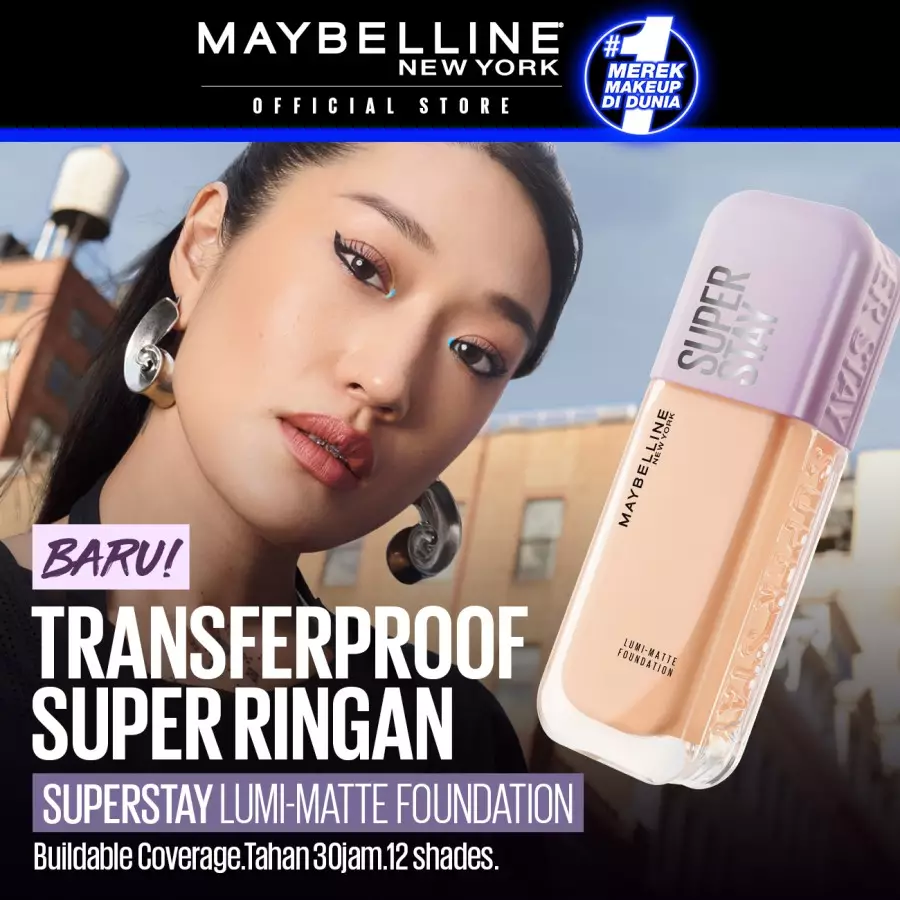 Jual Maybelline Maybelline Superstay Lumi Matte Foundation - 220 ...