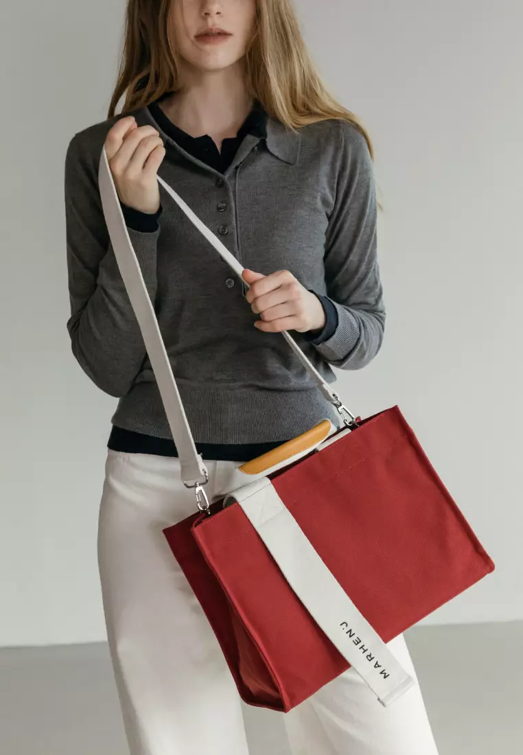 RICO COMFORT Canvas Crossbody Bag Jester Red