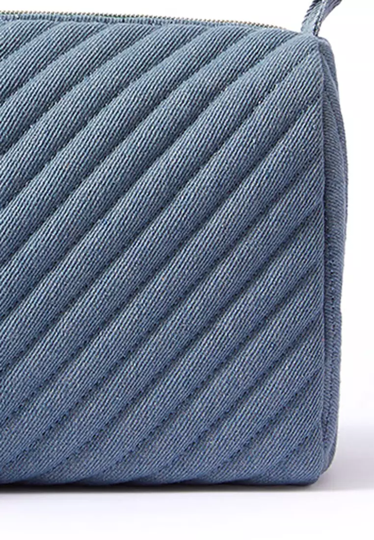 Large Quilted Toiletry Bag