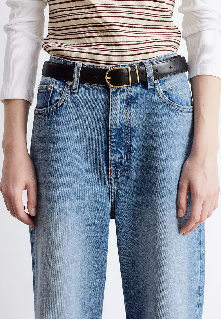 Cropped Wide-Leg Jeans