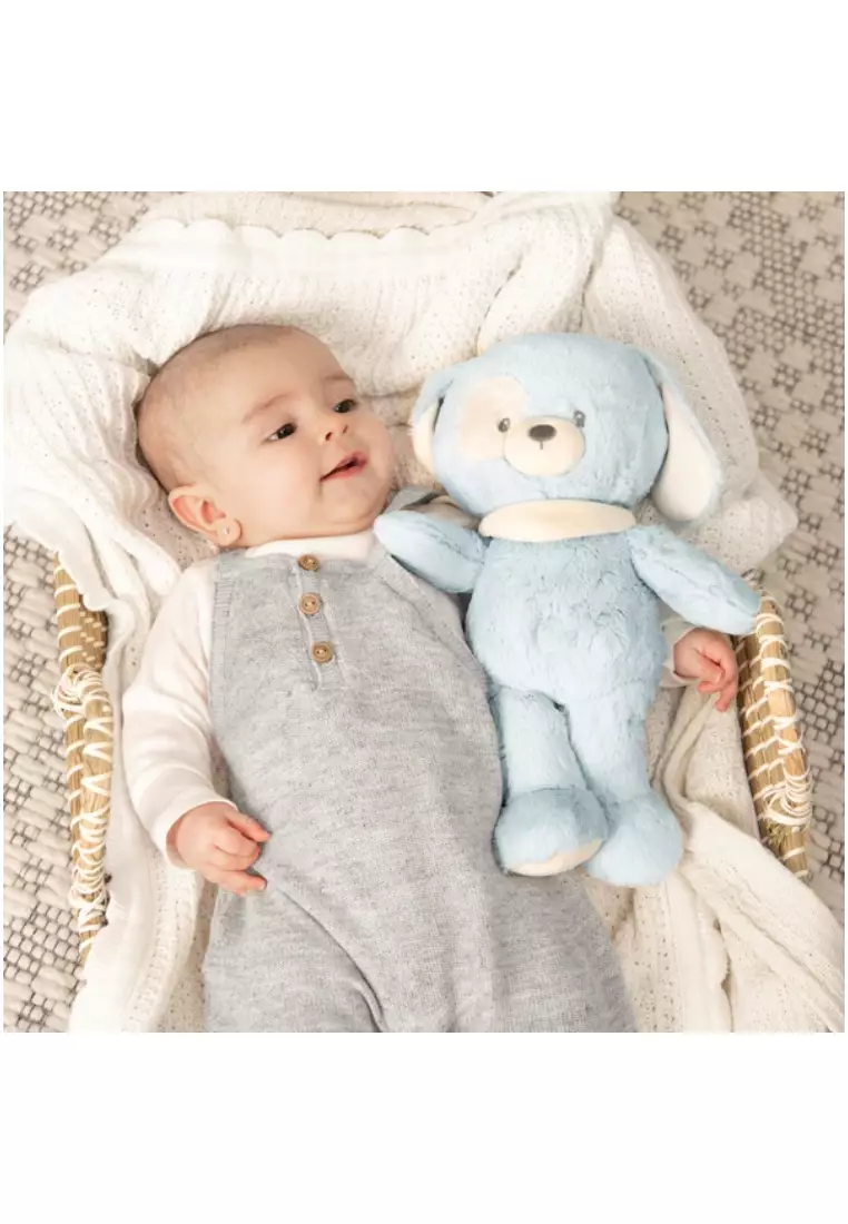 Gund Recycled Puppy, Blue Plush Toy, 13 IN