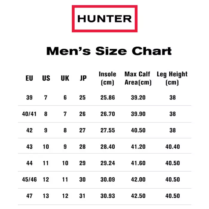 Buy Hunter Boots MENS ORIGINAL TALL BOOT Online | ZALORA Malaysia
