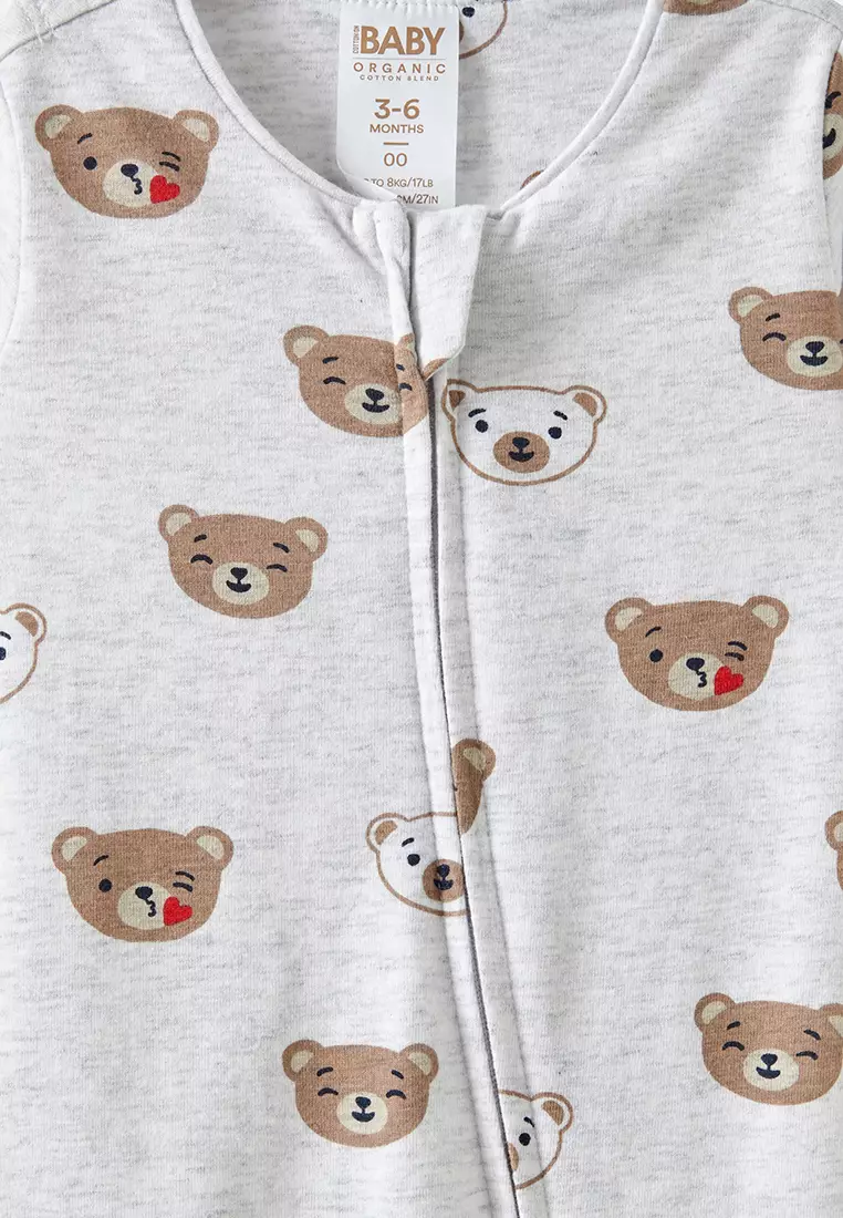 The Long Sleeve Zip Romper