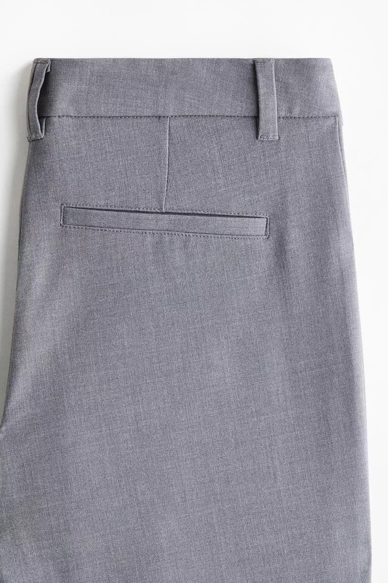 Flared tailored trousers