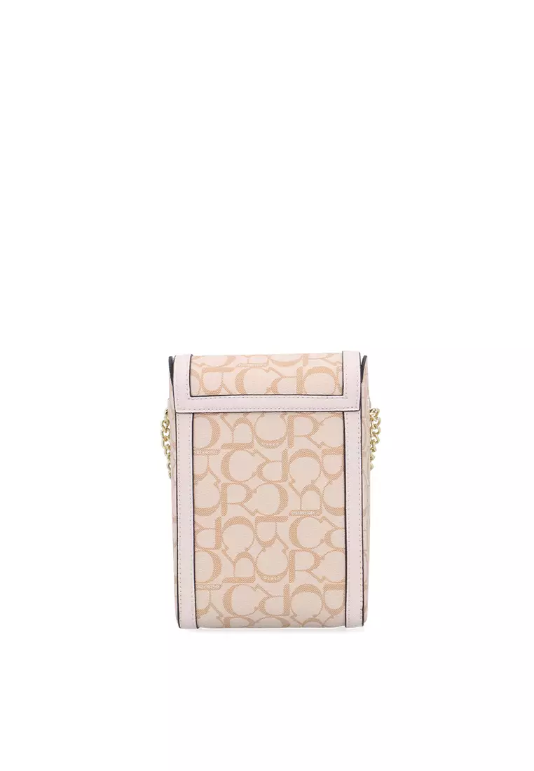 Carlo GEO Julia Crossbody Wallet - Beige