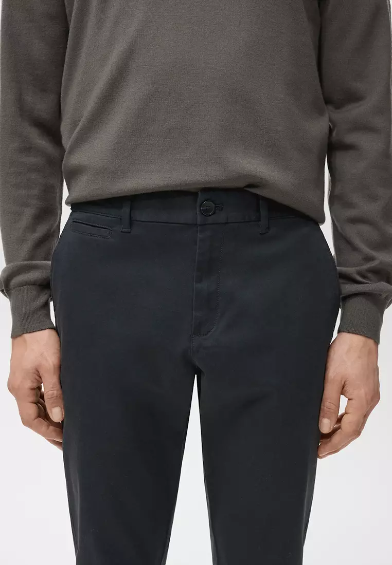 Pantalon Cropped Tapered Chino Pants