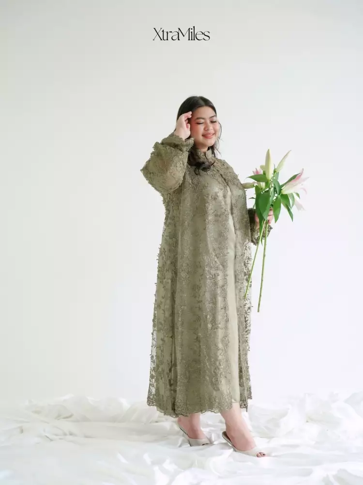 xtramiles Ladies dress rochelle dress olive