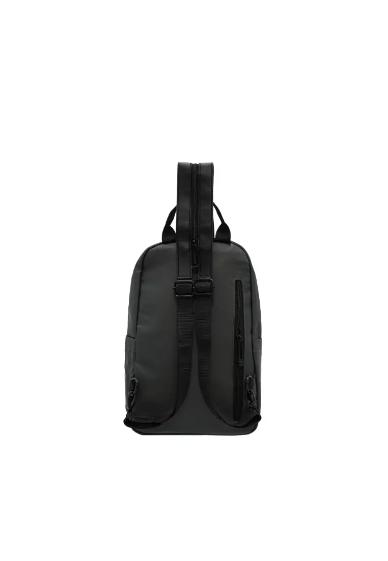 Buy Mossimo MOSSIMO Men’s Nylon 2 Way Chest Bag/ Backpack 2361000-002 ...