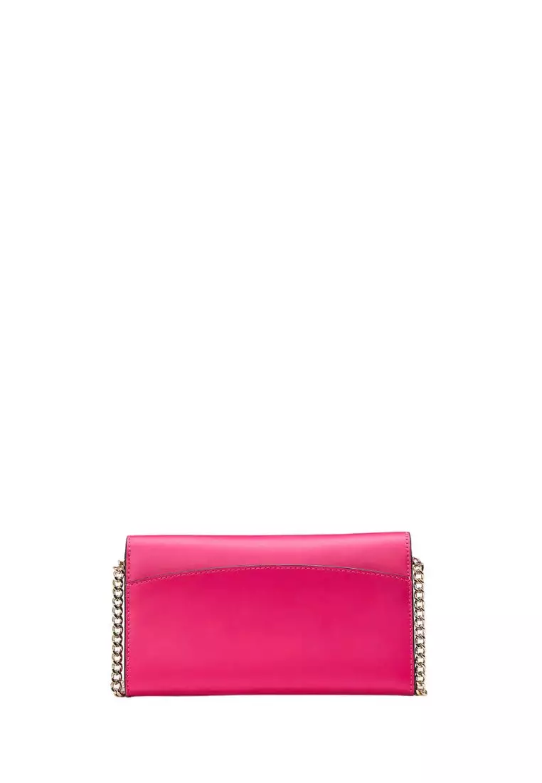 Jual Kate Spade Gemma Wallet on Chain Deep Hibiscus Original 2024 ...