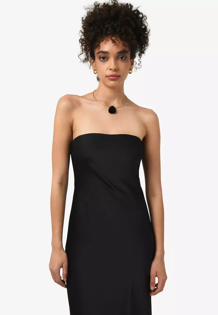 princess polly baby blue dress Sexy Bodycon Black Dress Mesh No Shoulder Tight Hot Party Night Club Outfit