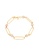 HABIB gold HABIB Oro Italia Nubiti Yellow and Rose Gold Bracelet, 916 Gold E6312AC94AA8D9GS_3