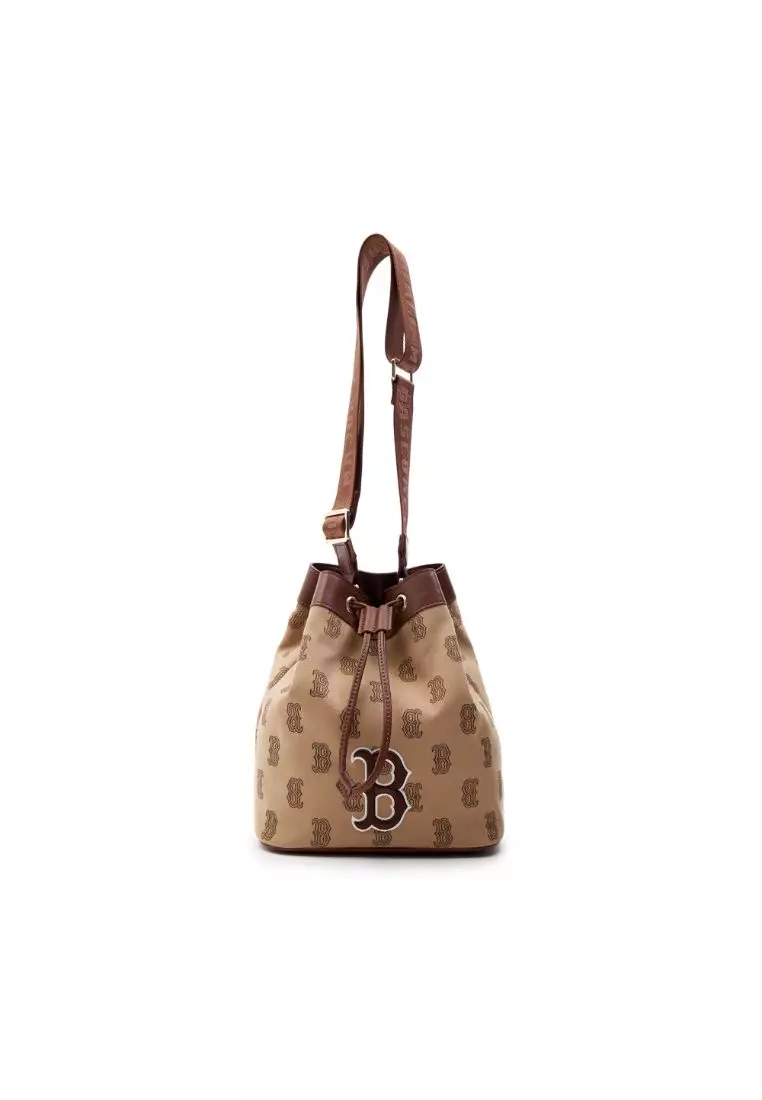 ショルダーバッグ・ポシェット MLB KOREA Monogram Mini Bucket BAG Boston Red Sox MLB KOREA Monogram Mini Bucket BAG Boston Red Sox