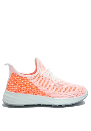 Jual Dr Kevin Dr Kevin Women Sneakers 589 023 White Orange Original Zalora Indonesia