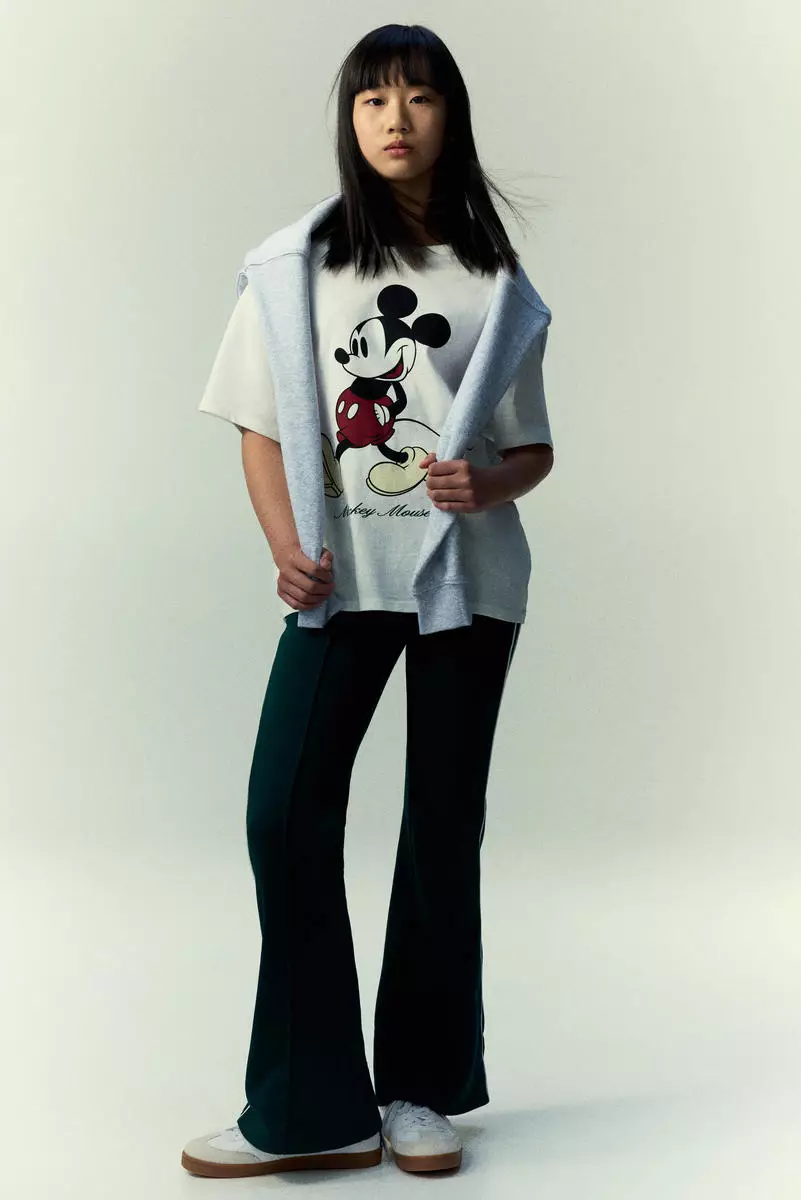 Printed cotton T-shirt