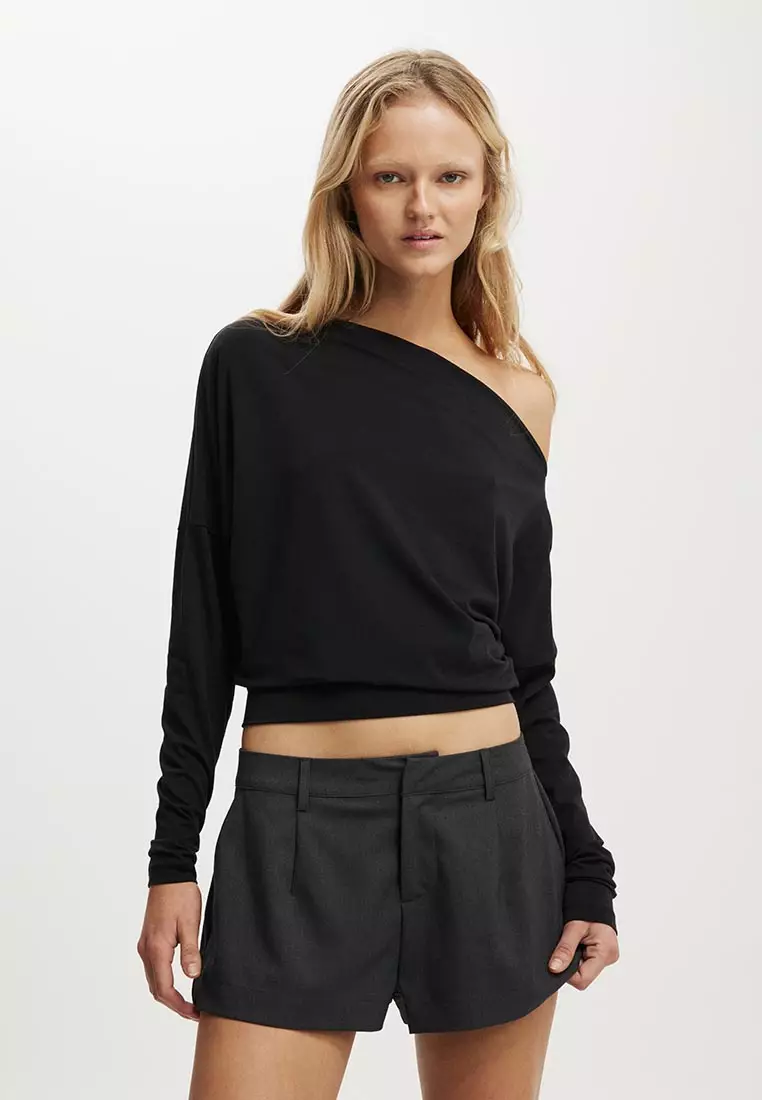 Peyton Off Shoulder Long Sleeve