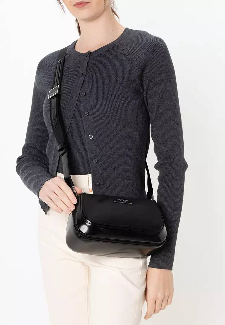 Sam Icon Ksnyl Nylon East West Medium Crossbody Bag (cv)