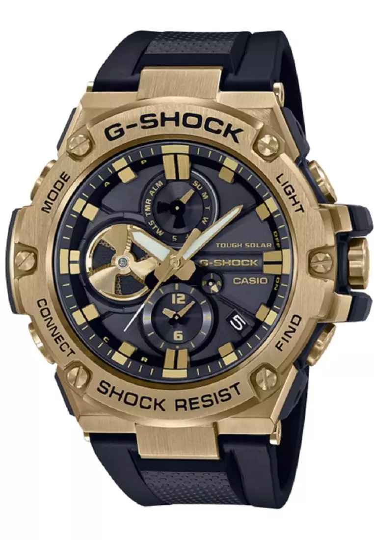 G-shock Steel Bluetooth Analog Solar Watch GST-B100GB-1A9