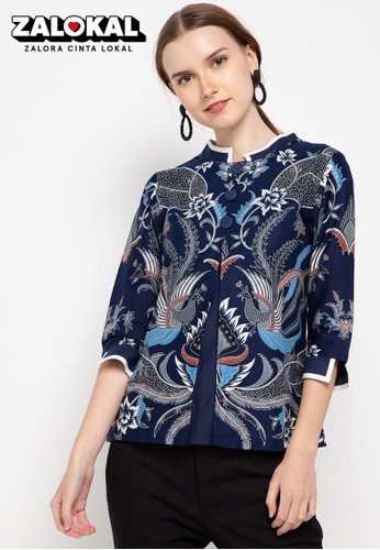 Jual Rianty Batik  Blouse  Orlana Original ZALORA  Indonesia