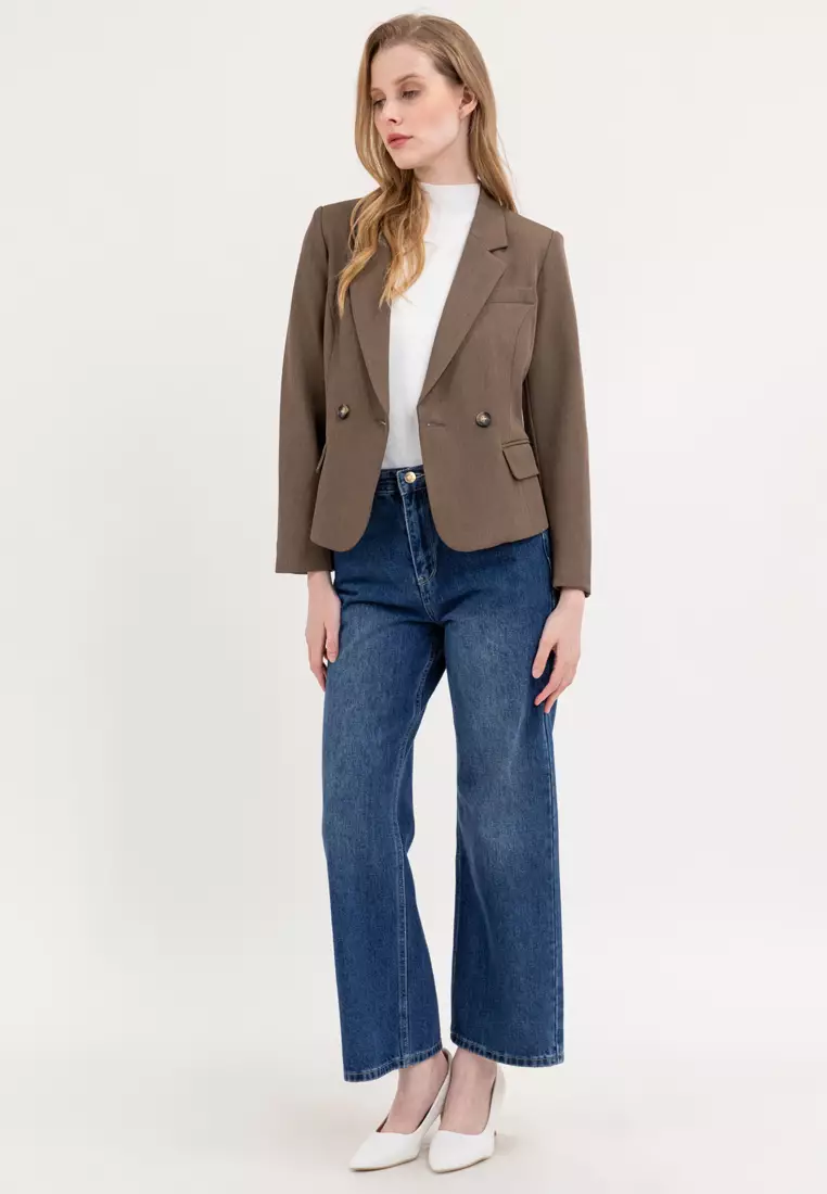 Comfort Fit Stretch Blazer