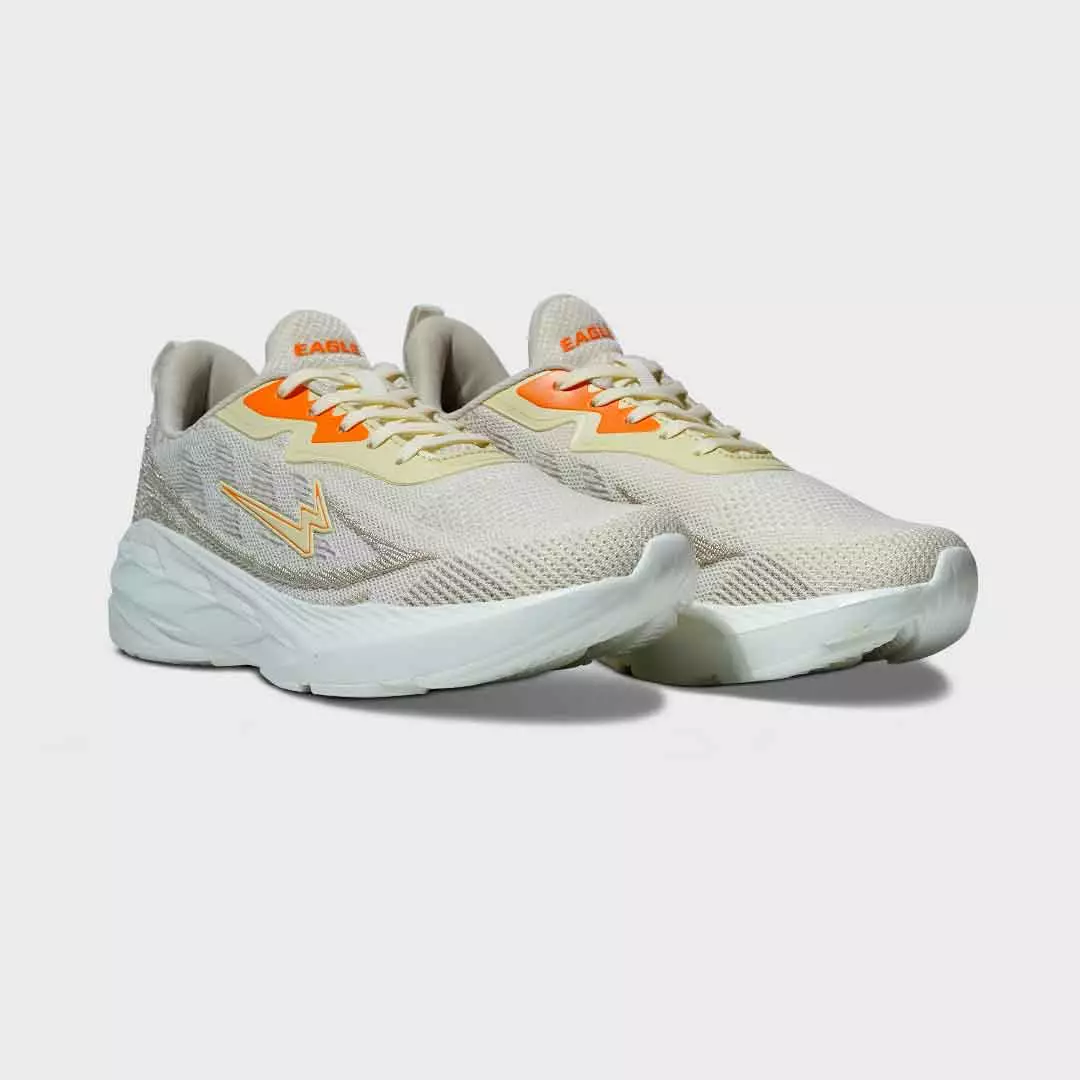 Eagle Sepatu Sneakers Lifestyle Solace - KREM/PUTIH