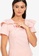 ZALORA WORK pink Nursing Ruffle Detail Top 9BFCFAA582AA9DGS_2