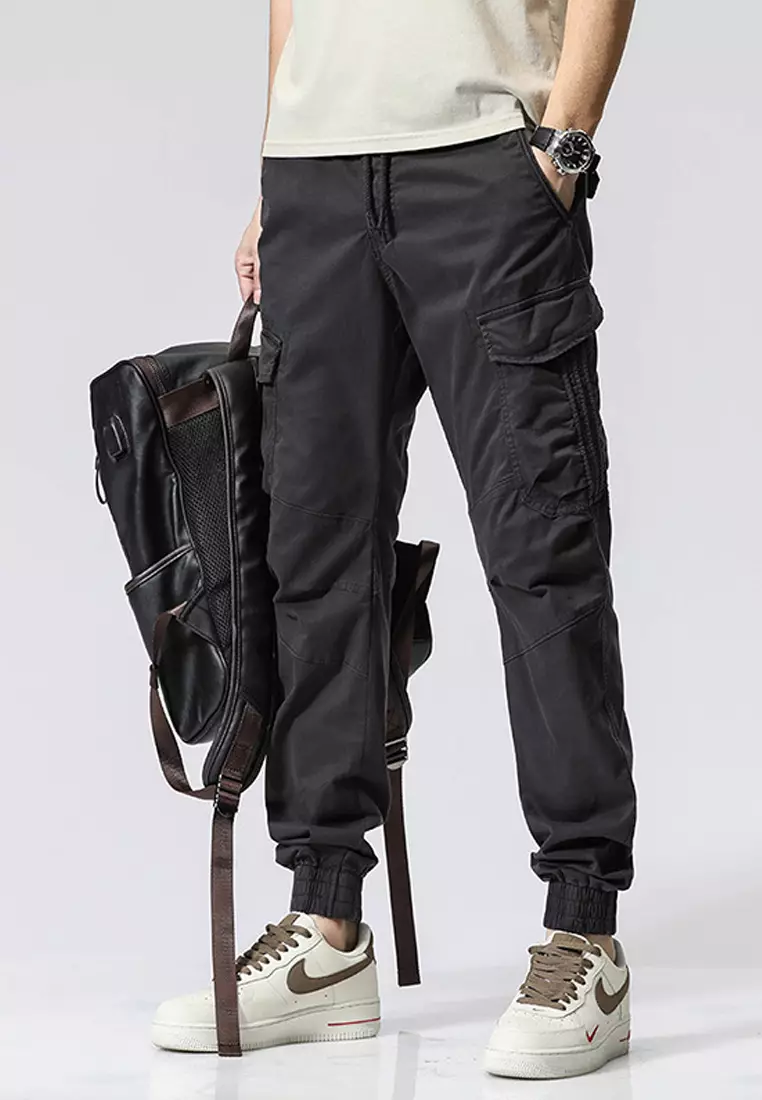 Functional Style Pockets Cargo Pants GJL650