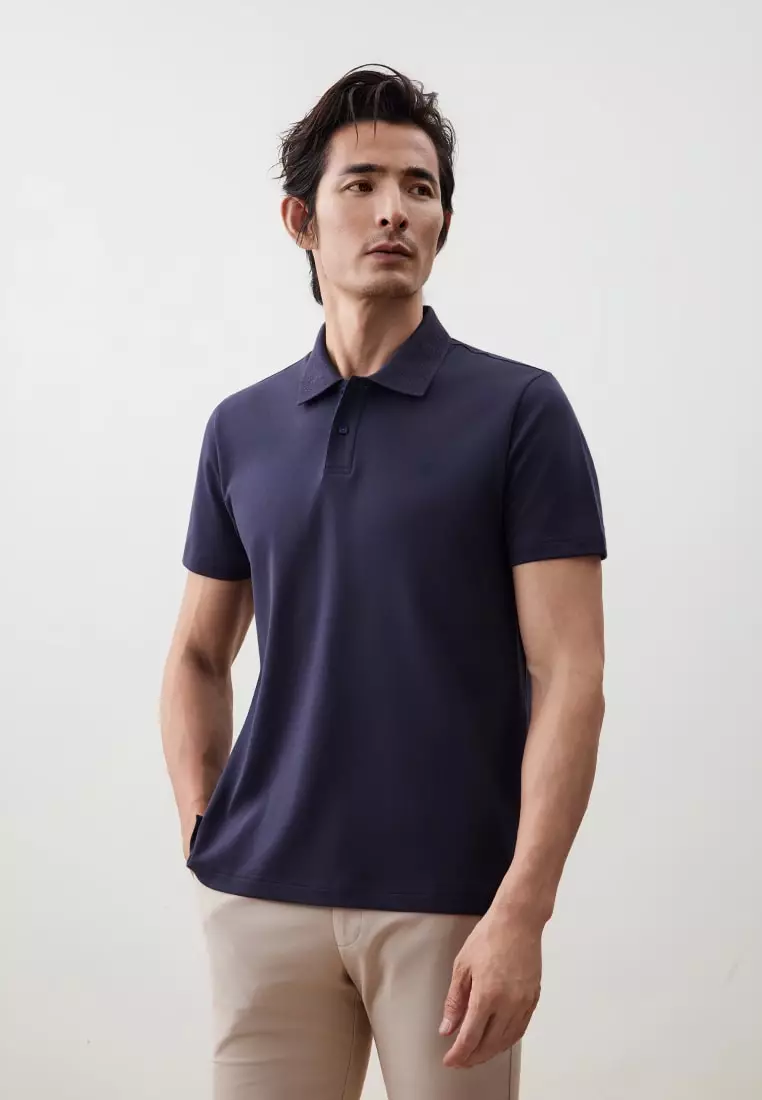 G2000 Cool Touch Cotton Interlock Smart Fit Polo Tee
