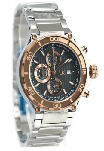 GC Guess Collection Jam Tangan Pria Silver Stainless Steel X56008G2S
